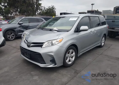 2020 Toyota Sienna Le from USA, damaged, VIN 5TDKZ3DC1LS043400